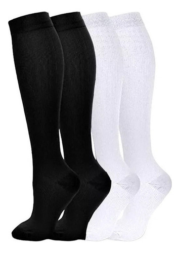 Medias De Compresión Calcetas De Compresión Deportiva 4 Pcs