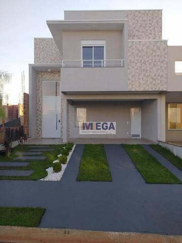 Casa Com 3 Dormitórios À Venda, 156 M² Por R$ 858.600,00 - Vila Monte Alegre Iv - Paulínia/sp - Ca2296