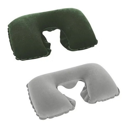 Almohada De Viaje Inflable Para Cuello Inflable