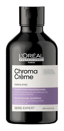 Shampoo Neutralizante Morado Loreal Chroma Creme 300ml