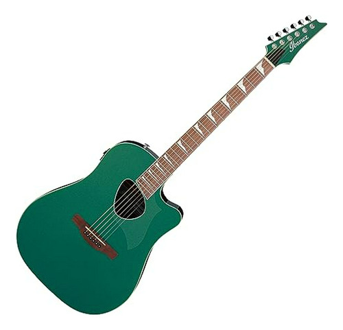 Guitarra Acústica-eléctrica Ibanez Altstar Alt30 - Verde Met