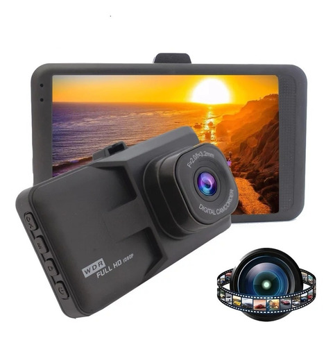 Frontal Cámara De Auto Seguridad Lcd 3.0 Hd Dvr Hd1080p