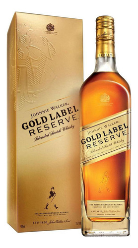 Caja De 6 Whisky Johnnie Walker Blend Gold Label Reserve 750