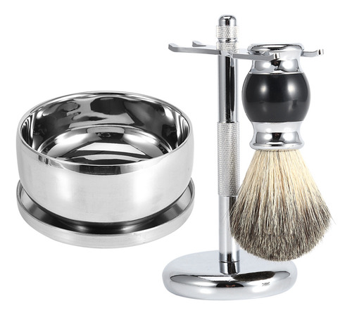 Kit De Brochas De Afeitar, Soporte Para Herramientas Profesi