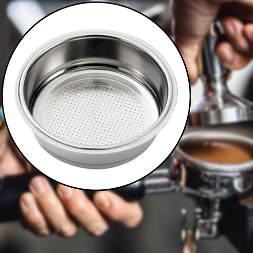 Filtro De Café De Acero Inoxidable, Cafetera Espresso De 51