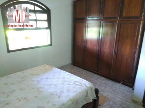 Imagem 20 de 30 de Chácara Com Excelente Espaço De Lazer, Piscina, Pomar Formado, Ótima Casa Com 03 Dormitórios À Venda, 6000 M² Por R$ 850.000 - Rural - Socorro/sp - Ch0649