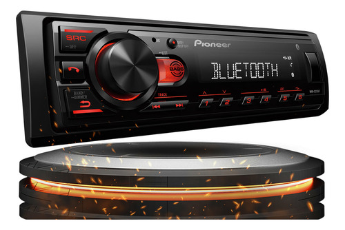 Mp3 Player Pioneer Mvh-s235bt Usb Aux Android iPhone Mixtrax