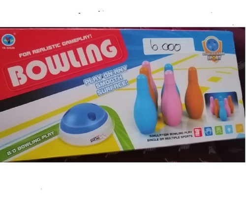 Juego De Bolos Boliche Electrónico Bowling Game /schwarztoyz