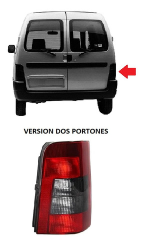 Faro Trasero Berlingo 1998 1999 2000 2001 2009 2 Portones De