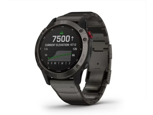 Relogio Garmin Fenix 6 Pro Solar 47mm Titanium