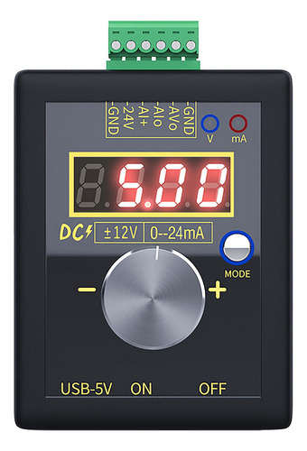 Generador De Señal 0-10v Plc Prueba Analógica Ajustable 0-22