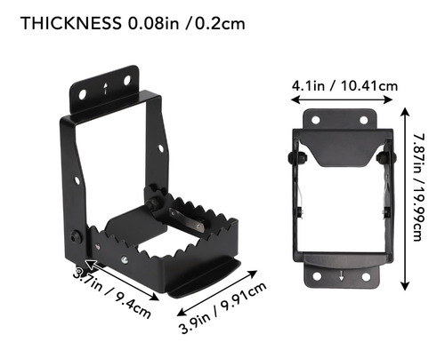 2 Estriberas Genéricas Para Atv, Accesorios Para Bicicleta,