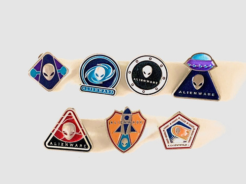 Pin Distintivo Conmemorativo Alienware Gaming