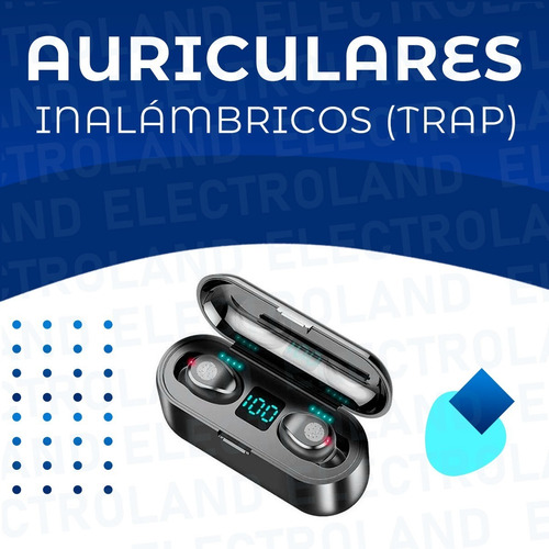 Imagen 2 de 10 de Auriculares Inalámbricos F9 In-ear Bluetooth Táctil Oryx