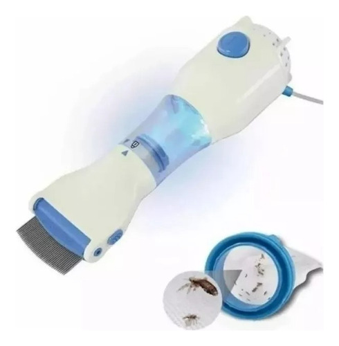 Aspiradora Para Piojos Lienres Y Pulgas Con Peine Y Filtros