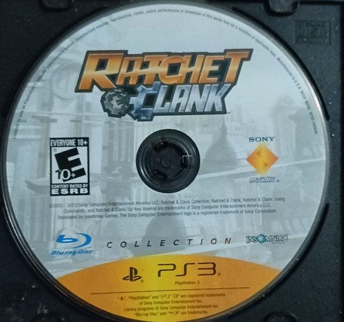 Juego Ps3 Rachet & Clank Collection (Usado)