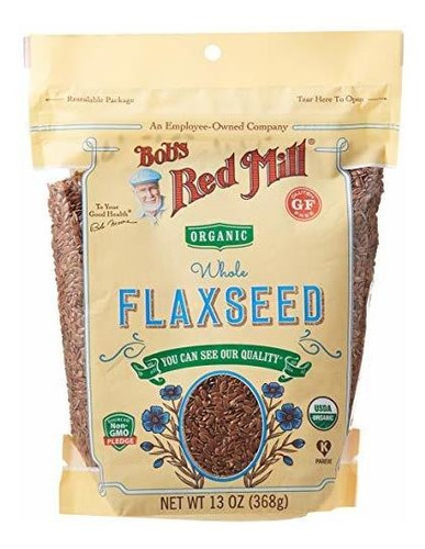 Bob's Red Mill Organic Brown Flaxseeds, 13 Oz