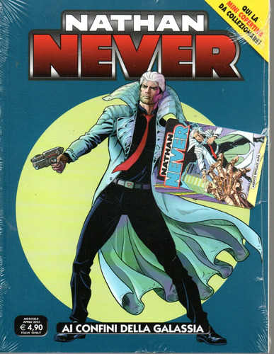 Nathan Never N° 383 - Ai Confini Della Galassia - Com Minicapa Agente Speciale Alfa - Em Italiano - Sergio Bonelli Editore - Formato 16 X 21 - Capa Mole - 2023 - Bonellihq Cx107 E23