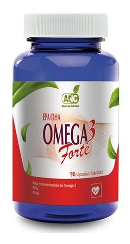 Omega 3 Forte  Frasco Con 90 Cápsulas Blandas