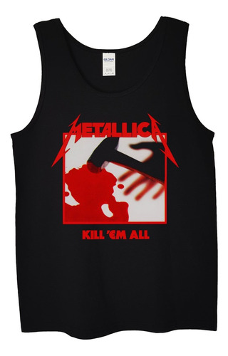 Polera Musculosa Metallica Kill Em All Metal Abominatron