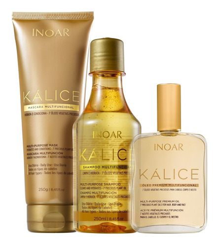 Kit Inoar Kálice Completo (3 Produtos)