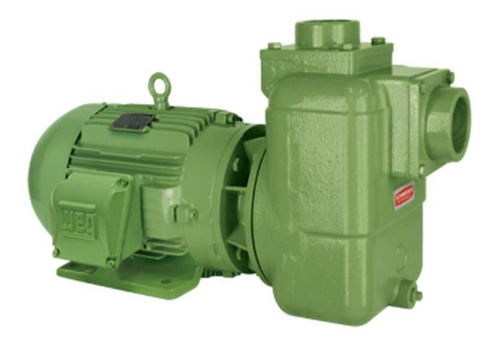 Bomba Autoaspirante Schneider Bca-41 5cv Trifásico 4 Voltage Cor Verde Fase elétrica Trifásica Frequência 60hz 4 voltagens