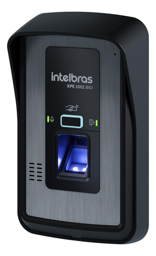 Porteiro Eletrônico Biometria E Tag Xpe 1001 Bio Intelbras