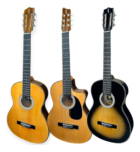 Guitarra Clásica+incluye Forro+método +pick +envío Gratis