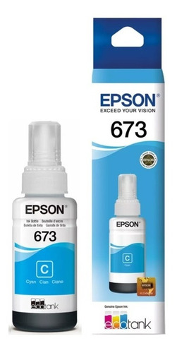 Botellas De Tinta Epson T673 Originales L1800 L805 6 Colores