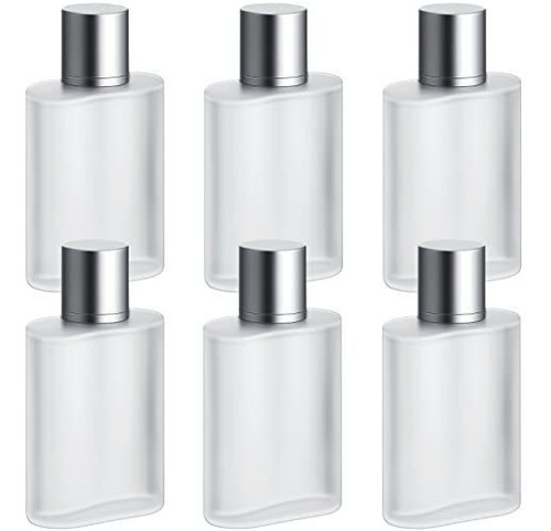 6 Pcs 100ml Botella De Vidrio Fundido Perfume Bflz3