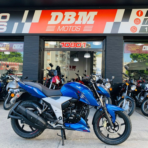 Imagen 5 de 22 de Tvs Rtr 160 New 0km 2023 Financio Permuto Dbm Motos