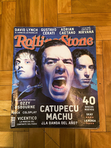 Revista Rolling Stone - Doble Tapa Catupecu Machu Y Vicentic