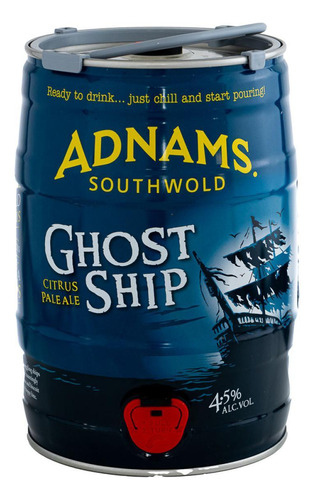Cerveja Adnams Ghost Ship Citrus Pale Ale Barril 5l