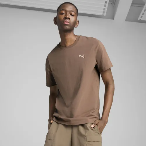 Polera Puma Wardrobe Ess Tee Cafe Hombre