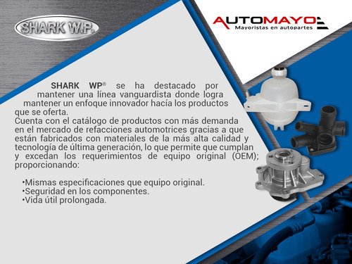 Un Depósito Anticongelante Shark Kangoo L4 1.6l 2004-2018