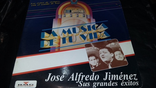 Jose Alfredo Jimenez Sus Grandes Exitos Lp Ranchera