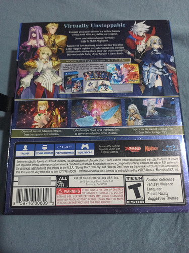 Fate Of Extella The Umbral Star Noble Phantasm Edition Ps4 (Usado)