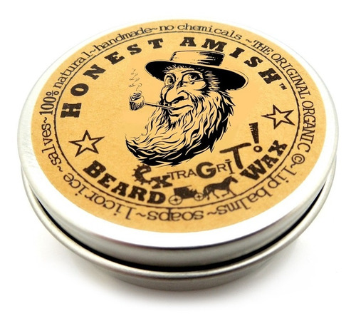 Imagen 1 de 2 de Beard Wax - Honest Amish - Varios Aromas
