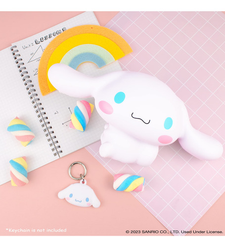 Jumbo Squishy Toy Hamee Sanrio Hello Kitty Cinnamoroll 20th