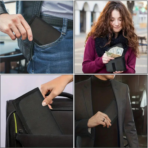 Organizador De Efectivo Con 6 Bolsillos Impermeables Con