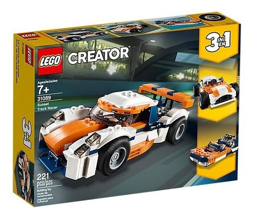 Lego Creator 31089 Deportivo De Competición 3 En 1 Original