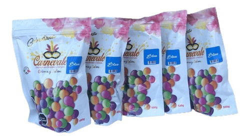 Pack 5 Cobertura Chocolate Caravella Carnevale Color Y Sabor