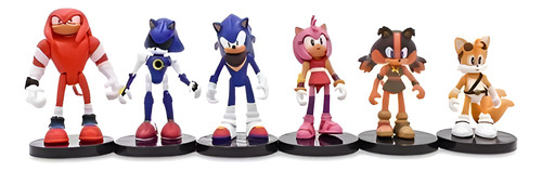 Sonic Hedgehog! Articulados!! Set 6 Figuras