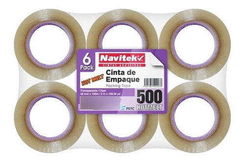 Cinta Empaque Transparente Modelo Hot-melt
