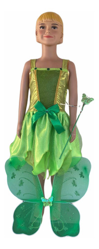 Disfraz Tinkerbell Niña / Día Del Libro / Cuentos Infantiles/ Cumpleaños / Halloween