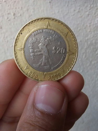 Moneda De 20 Pesos Año2000 De Riuhteguitli A 12cuotas