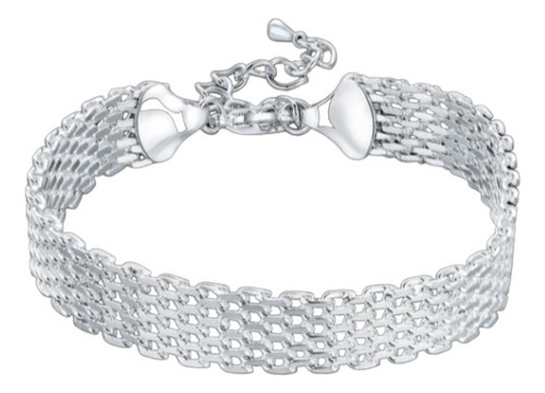 Pulsera De Plata De Ley 925 Diferentes Cadenas - Deslumbra!!