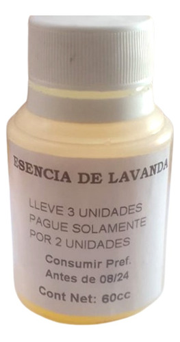 Aceite Esencial De Lavanda 60 Ml