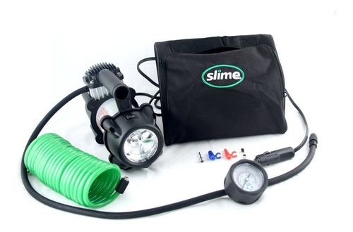Compresor Slime Pro Power Heavy Duty 12v Con Led 40031 Frecuencia 1 MHz