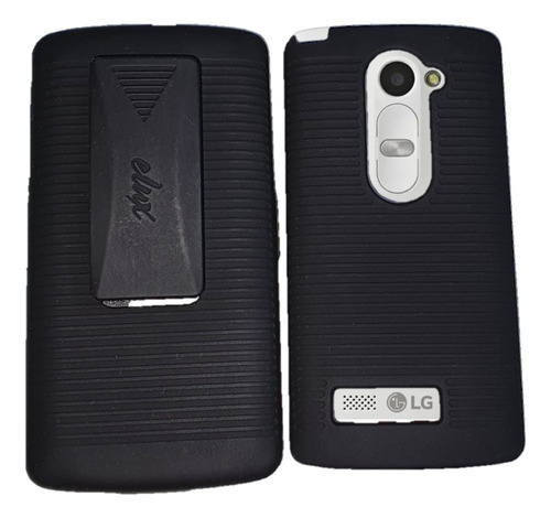 Funda Clip Holster Case Sencillo LG Leon